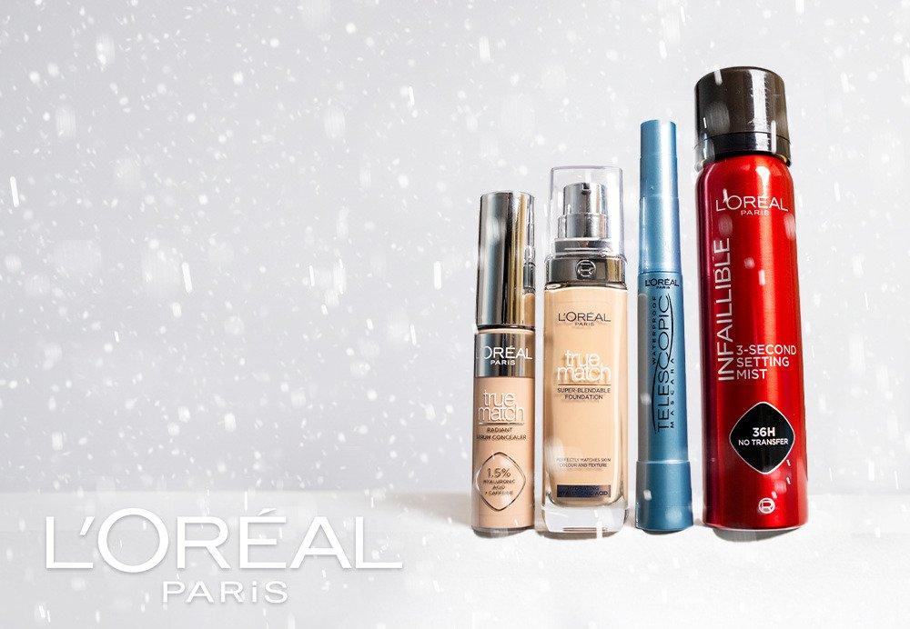 L'Oréal Paris makeup.