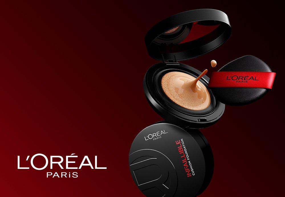 L'Oréal Paris Infaillible 24h Cushion Foundation.