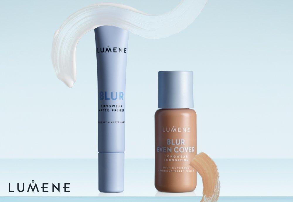 Lumene Blur-serie.