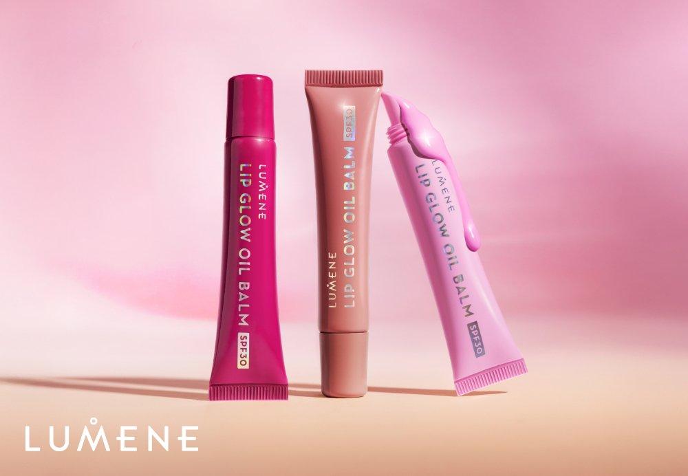 Lumene Lip Glow Oil Balm.