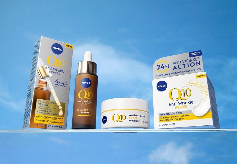 Nivea ansiktsvård.