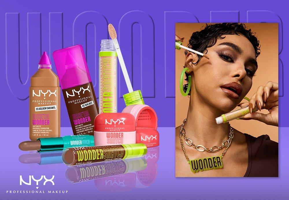 Makeup från NYX.
