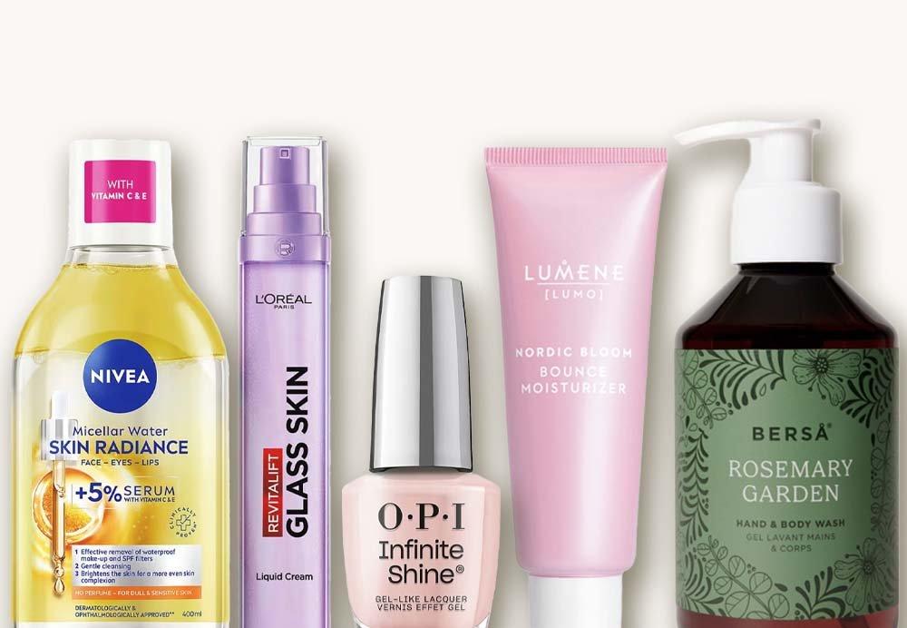 Skönhetsprodukter.