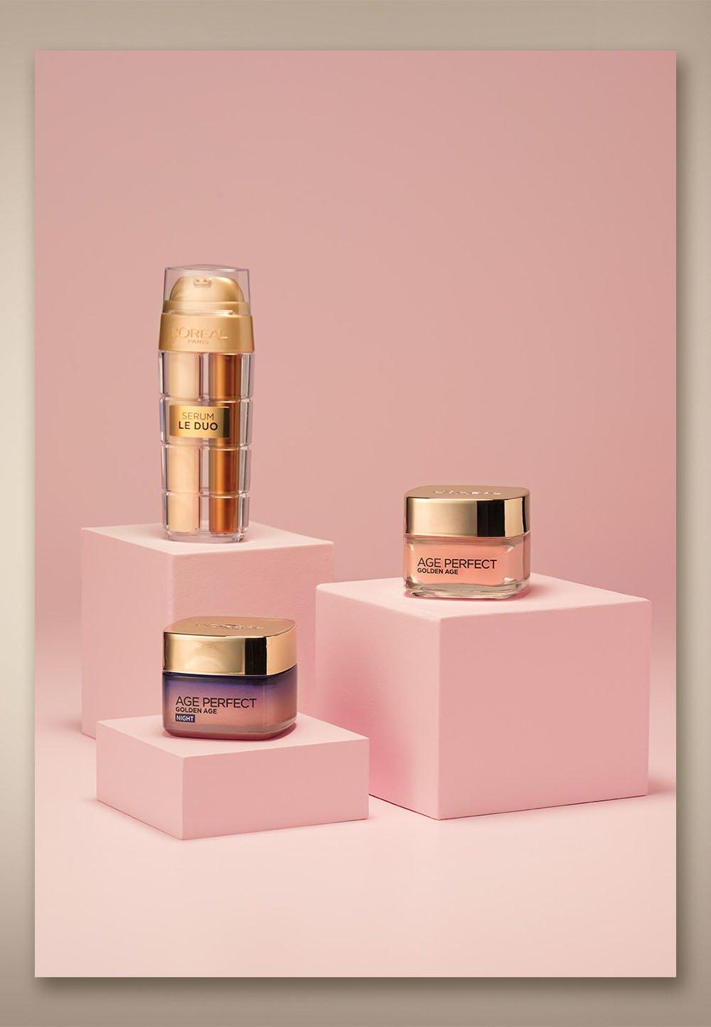 Ansiktsvårdsprodukter.