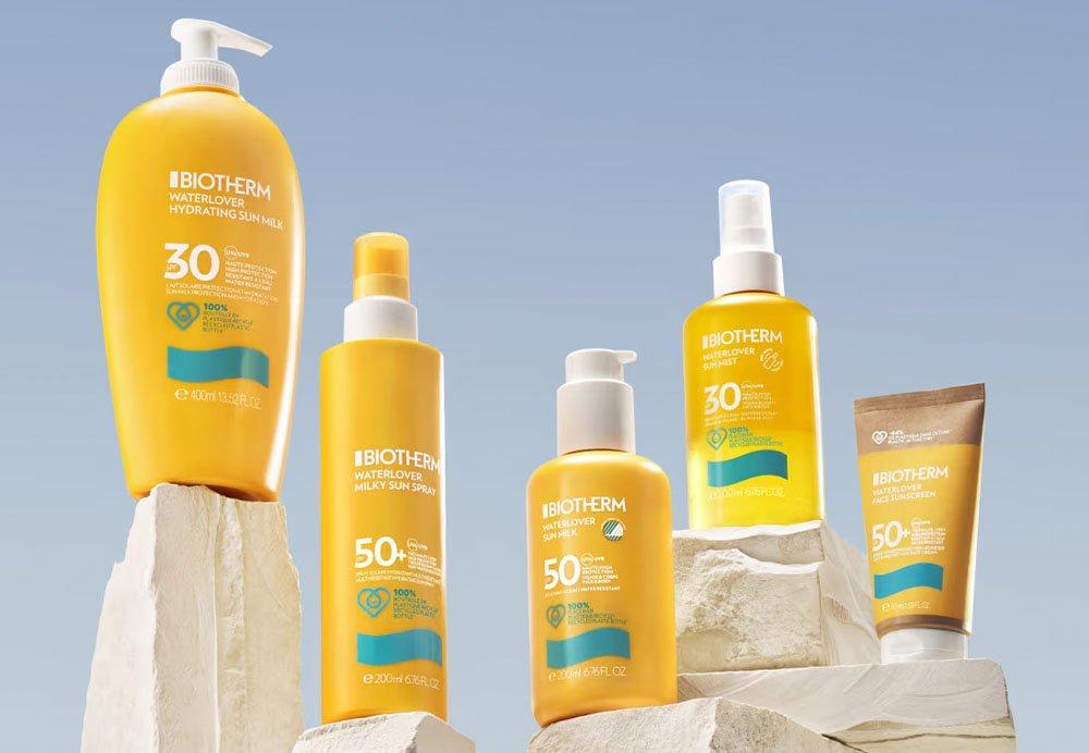 Solskydd och SPF-produkter.