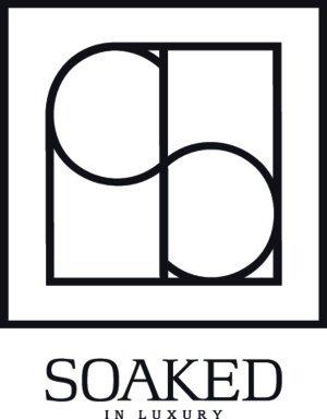 Soaked in luxury logotype