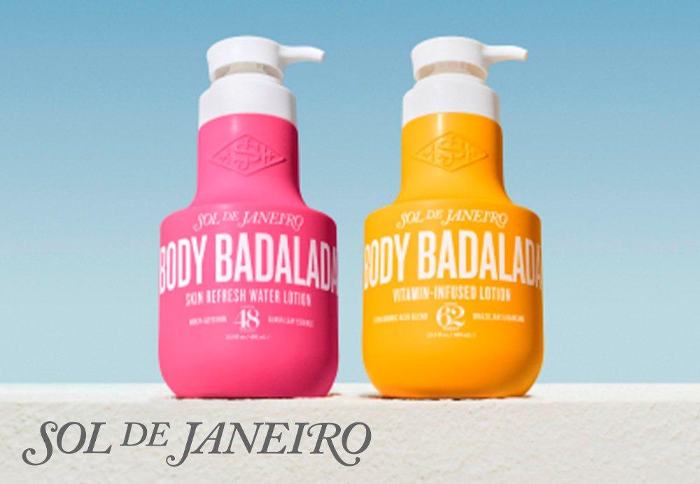 Sol de Janeiro Body Badalada Skin Refresh Water Lotion.