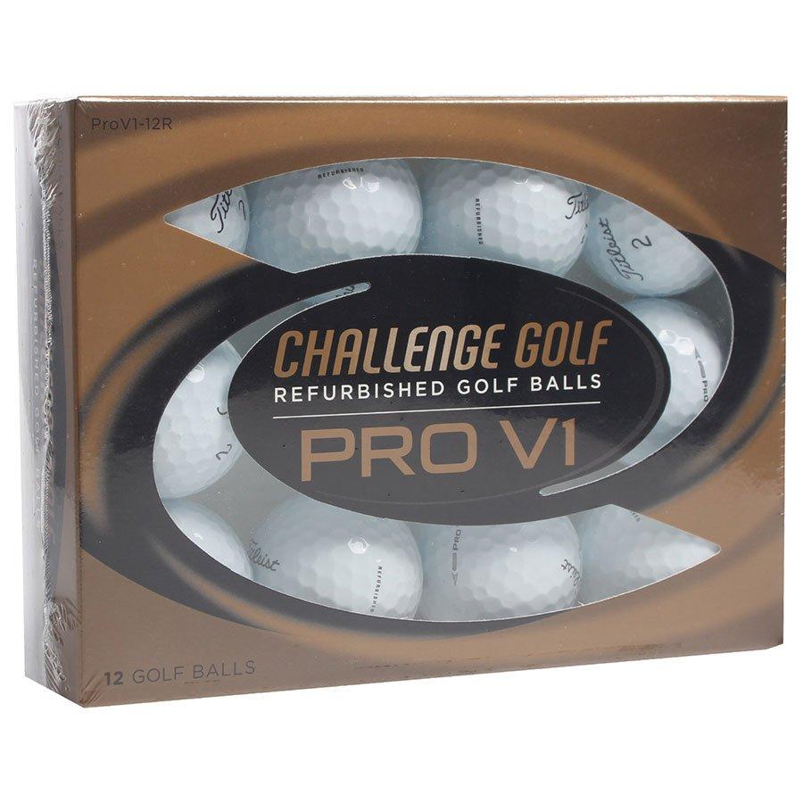 Challenge Golf Pro V1 Refurbished 12 Golf Ball Pack