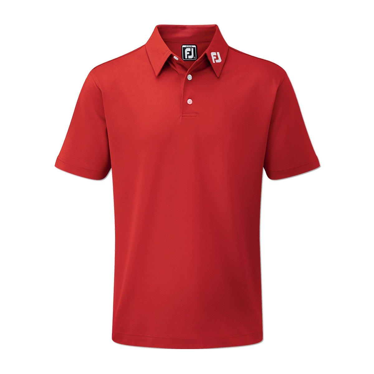 FootJoy Junior Stretch Pique Solid Golf Polo Shirt