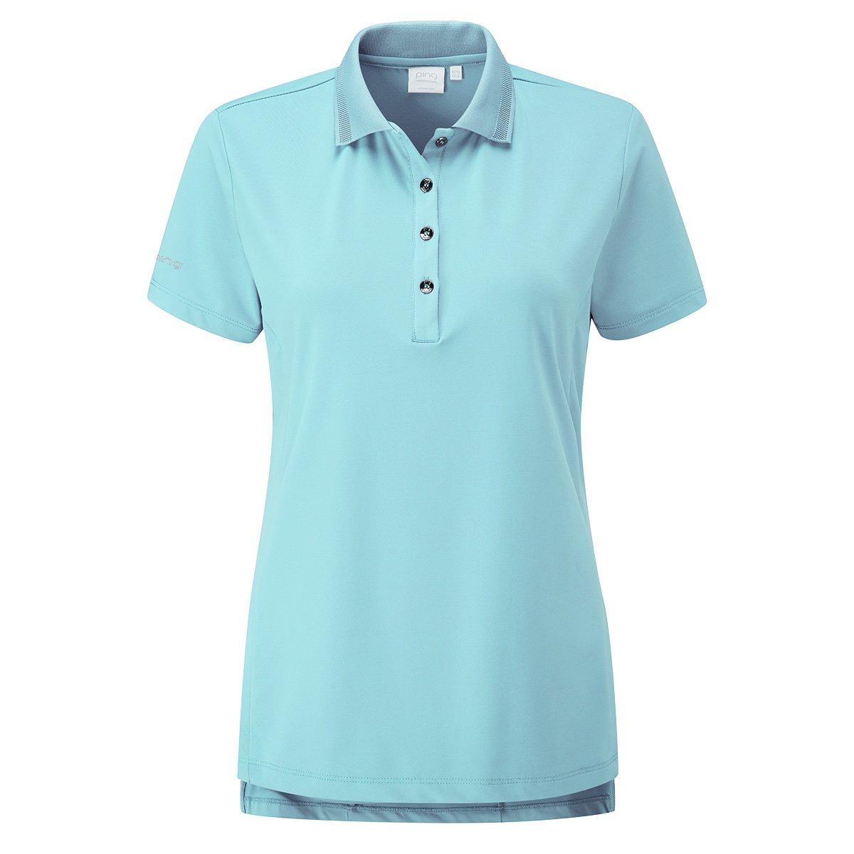 Ping Sedona Ladies Golf Polo Shirt - White Ping Sedona Ladies Golf Polo Shirt - White