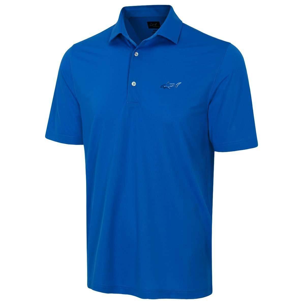 Greg Norman Men's Shark Logo Golf Polo Shirt