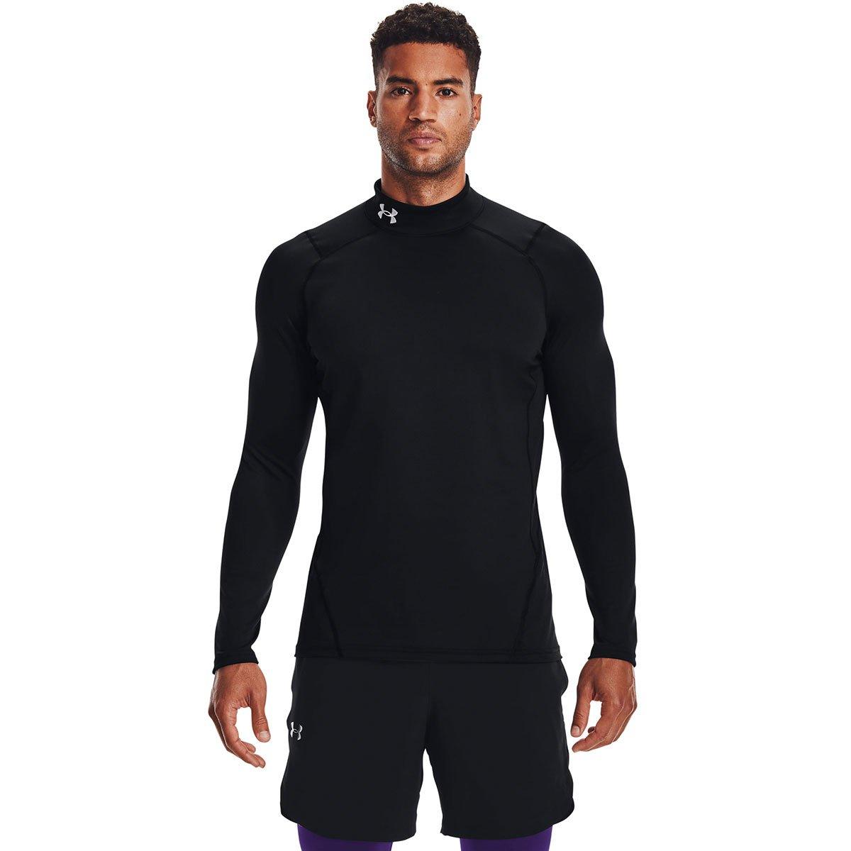 Under Armour Men's CG Fitted Mock Stretch Golf Base Layer