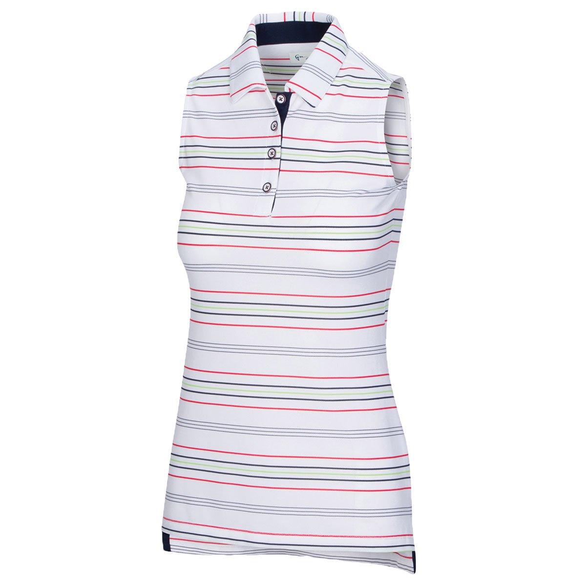 Greg Norman Ladies Greg Norman Ferry Sleeveless Polo Shirt