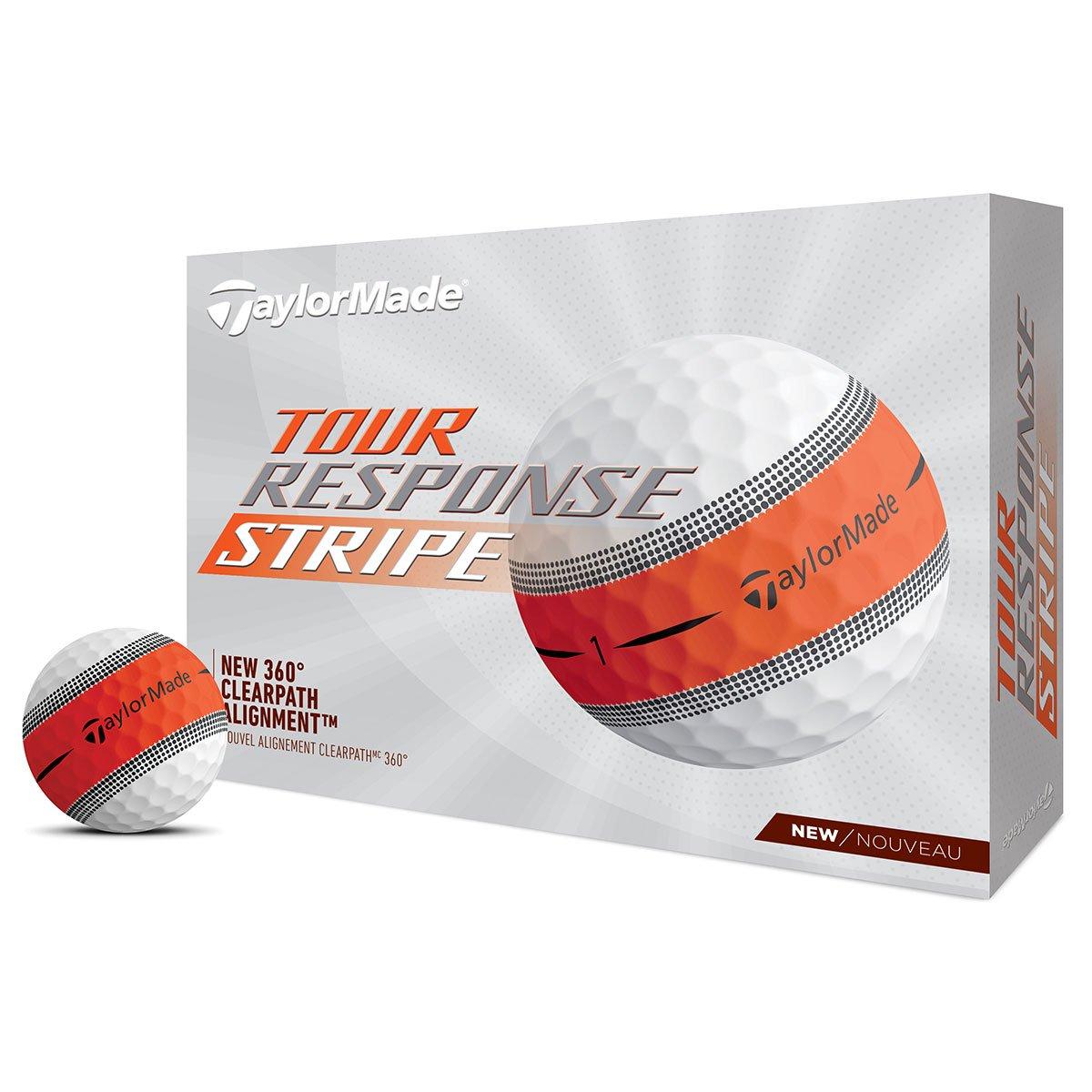 TaylorMade Tour Response Stripe 12 Golf Ball Pack
