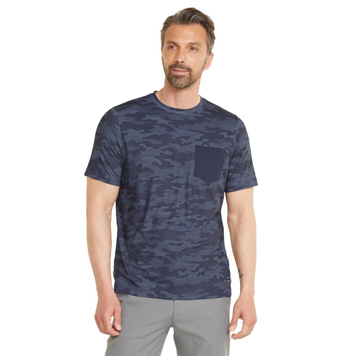 PUMA Men's EGW CLOUDSPUN Pushcart Pocket Golf T-Shirt