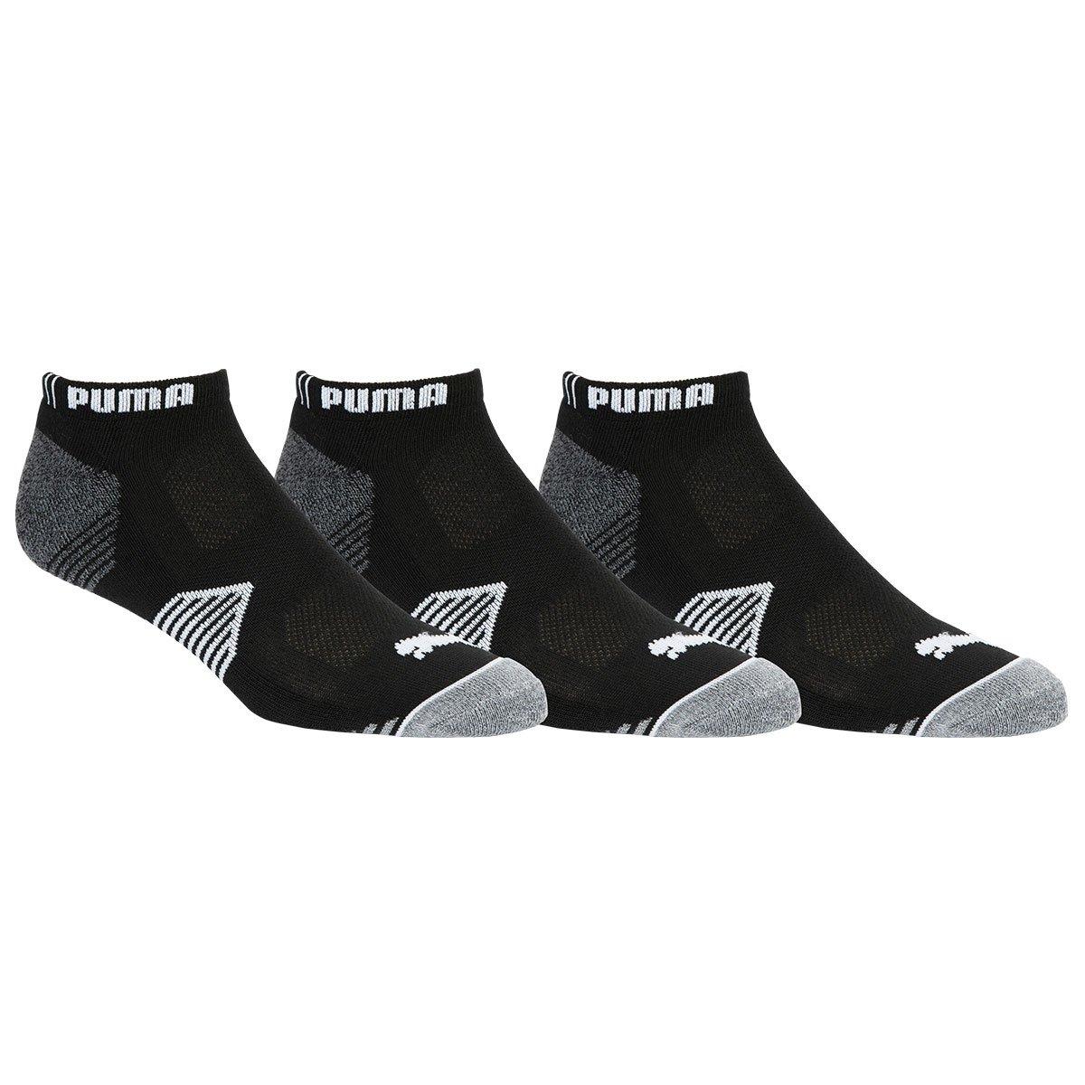 PUMA Golf Essential Low-Cut 3 Pair Pack Socks