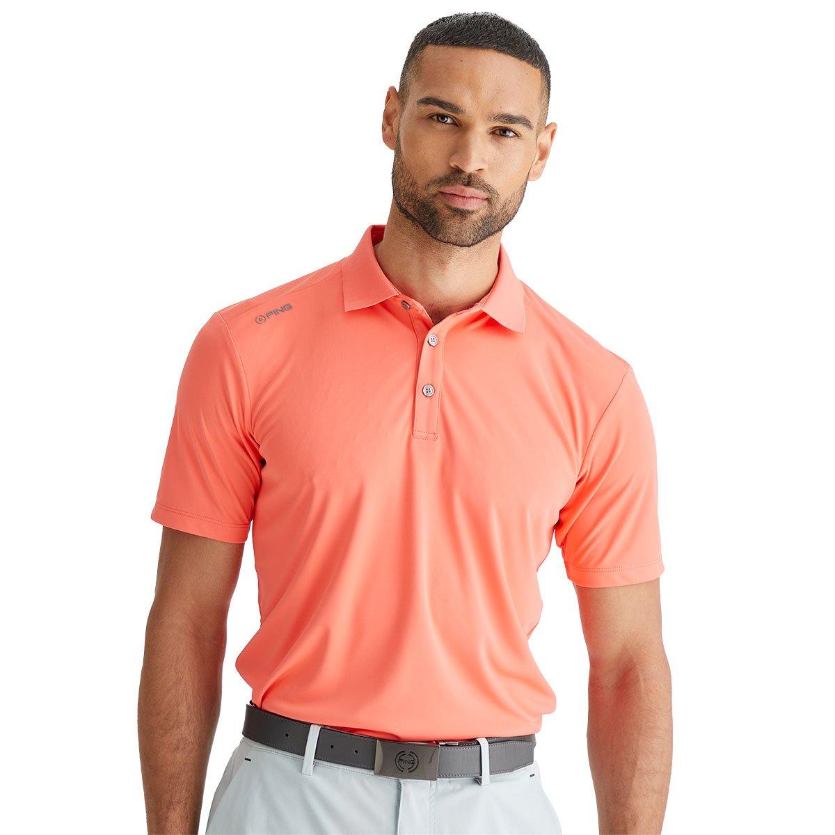 PING Men's Lindum Stretch Golf Polo Shirt