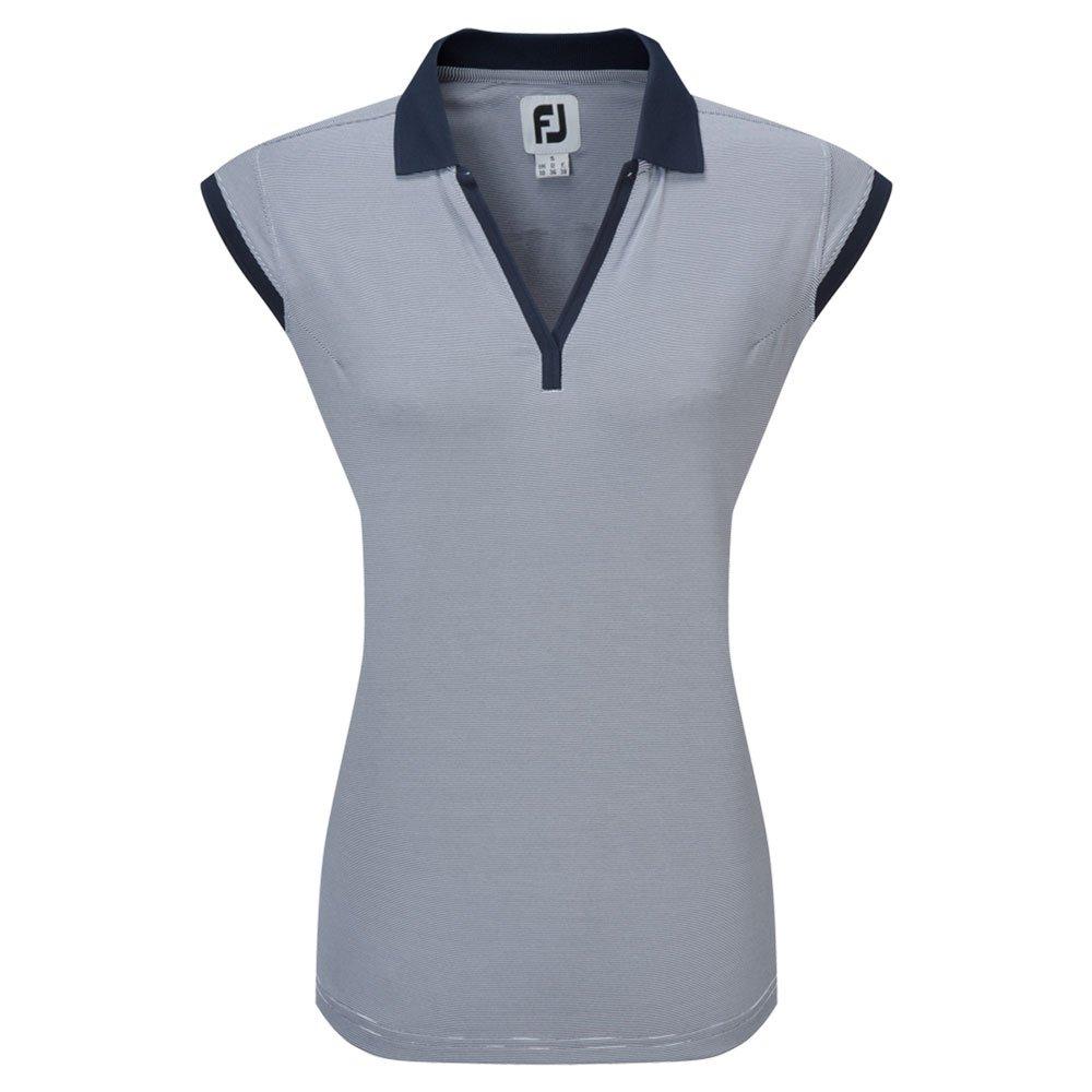 FootJoy Ladies FootJoy END ON END Striped Lisle Polo Shirt