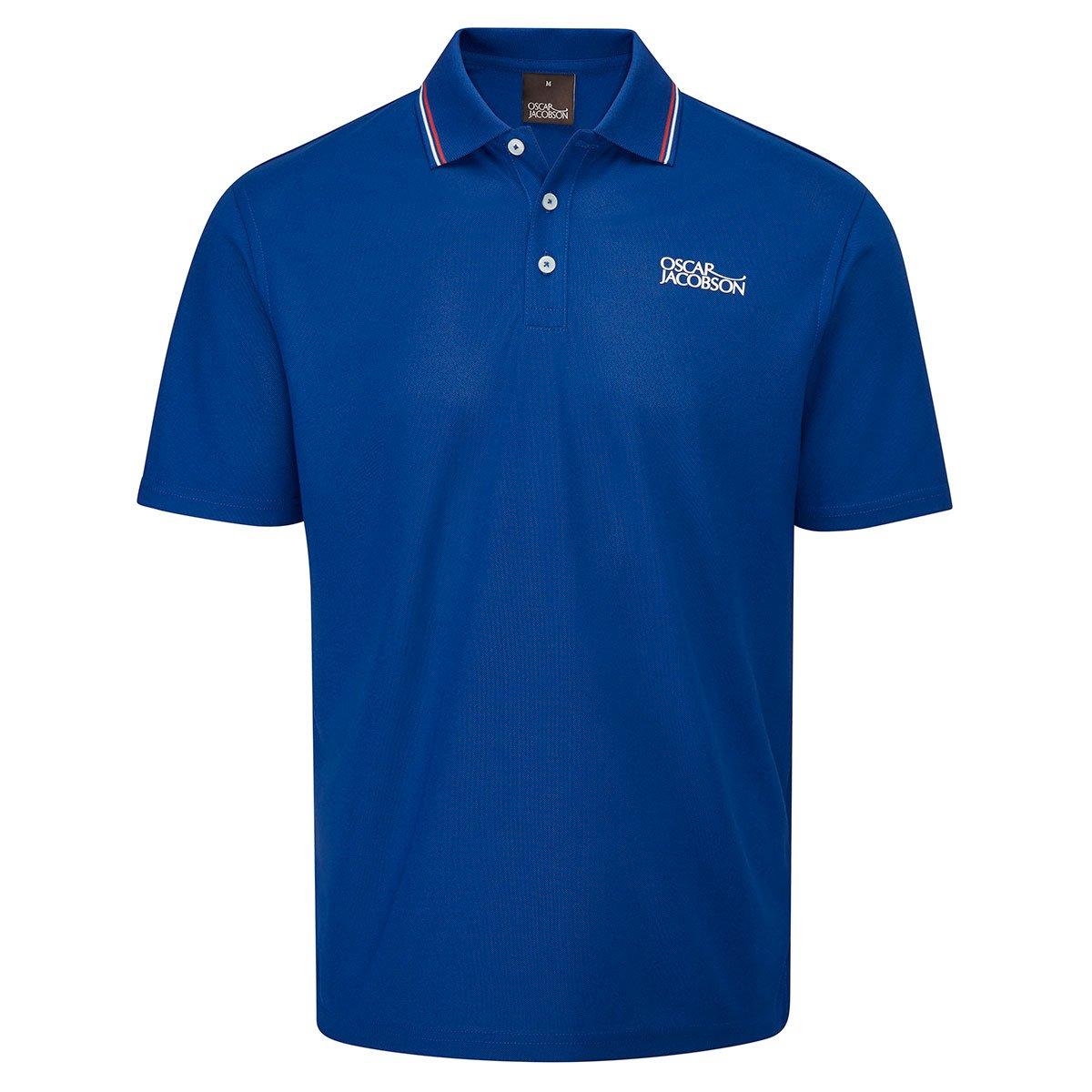 Oscar Jacobson Men's Stanley Stretch Golf Polo Shirt