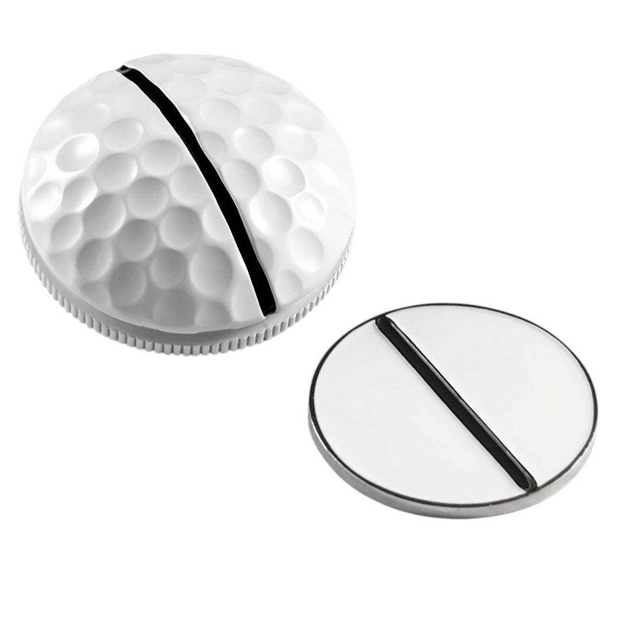 On Point 1 Rail Dimpled-3D Golf Ball Marker