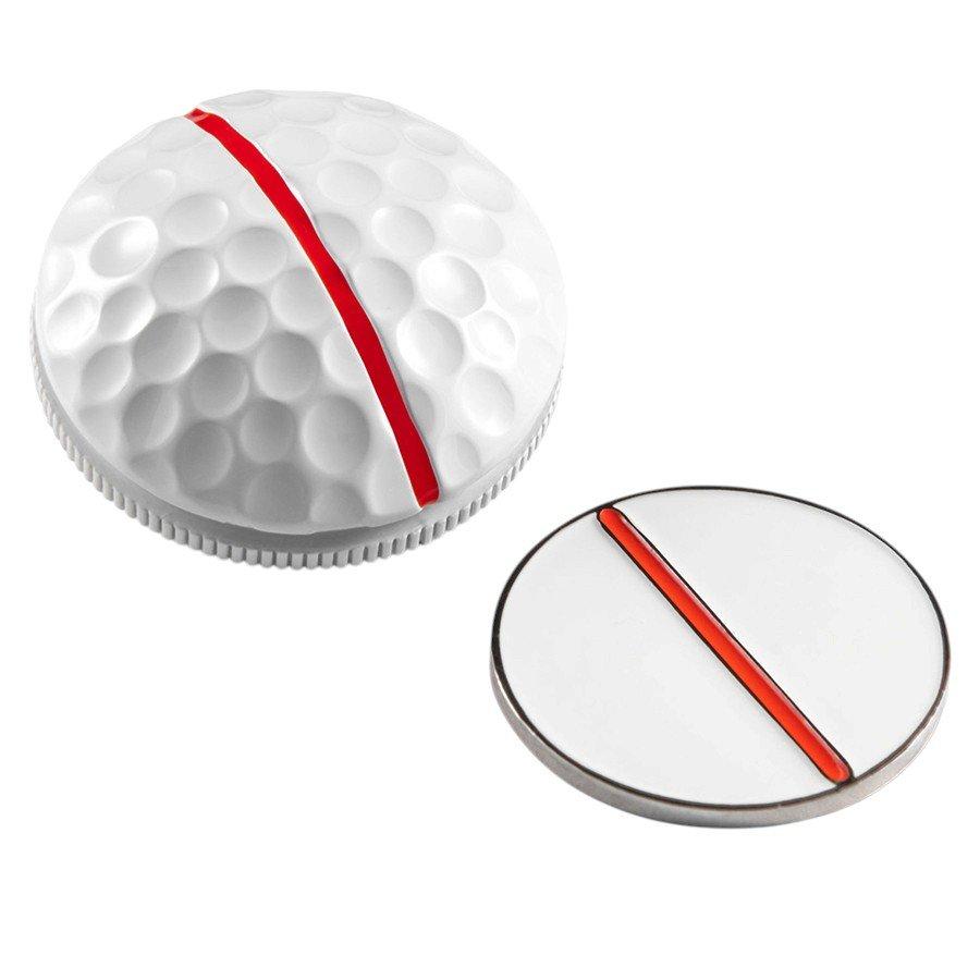 On Point 1 Rail Dimpled-3D Golf Ball Marker