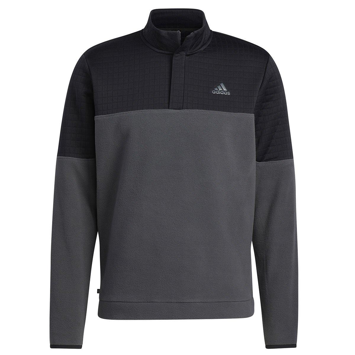 adidas Men's DWR Colorblock Half Zip Golf Midlayer