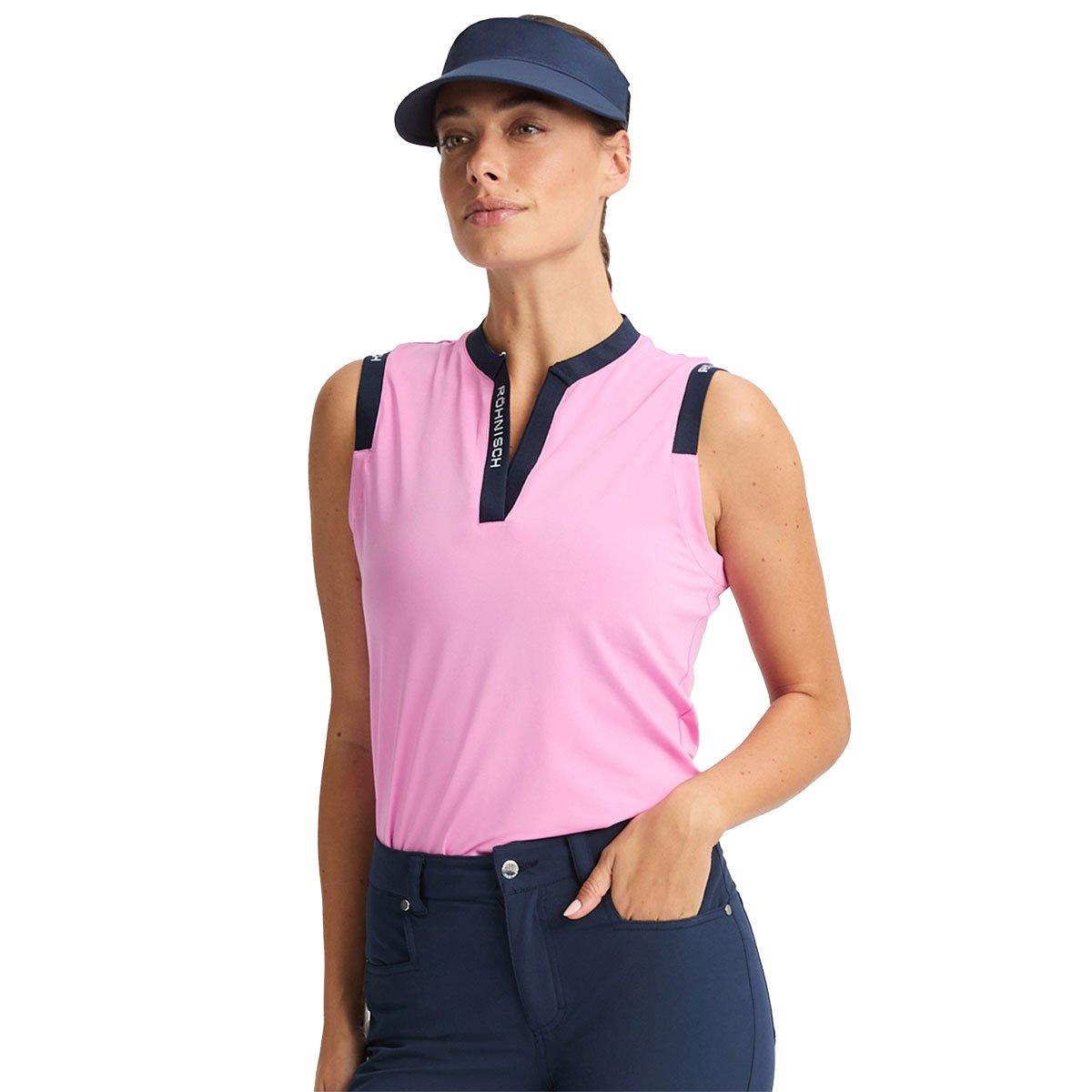 Rohnisch Ladies Abby Sleeveless Golf Polo Shirt