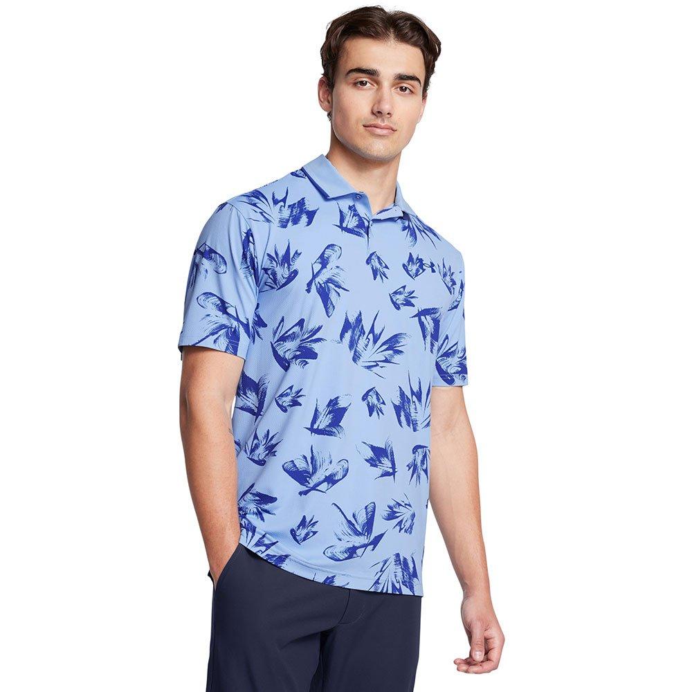 Under Armour Iso Chill Edge Golf Polo Shirt - Horizon Blue Under Armour Iso Chill Edge Golf Polo Shirt - Horizon Blue