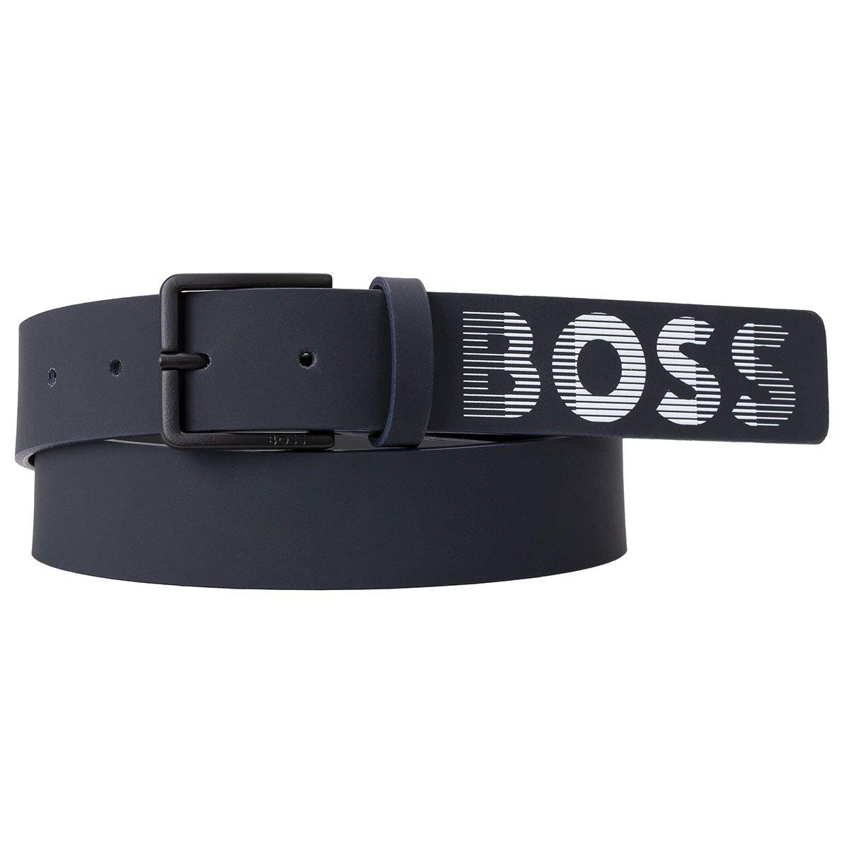 Hugo Boss Men's Ther Logo Dig Golf Belt