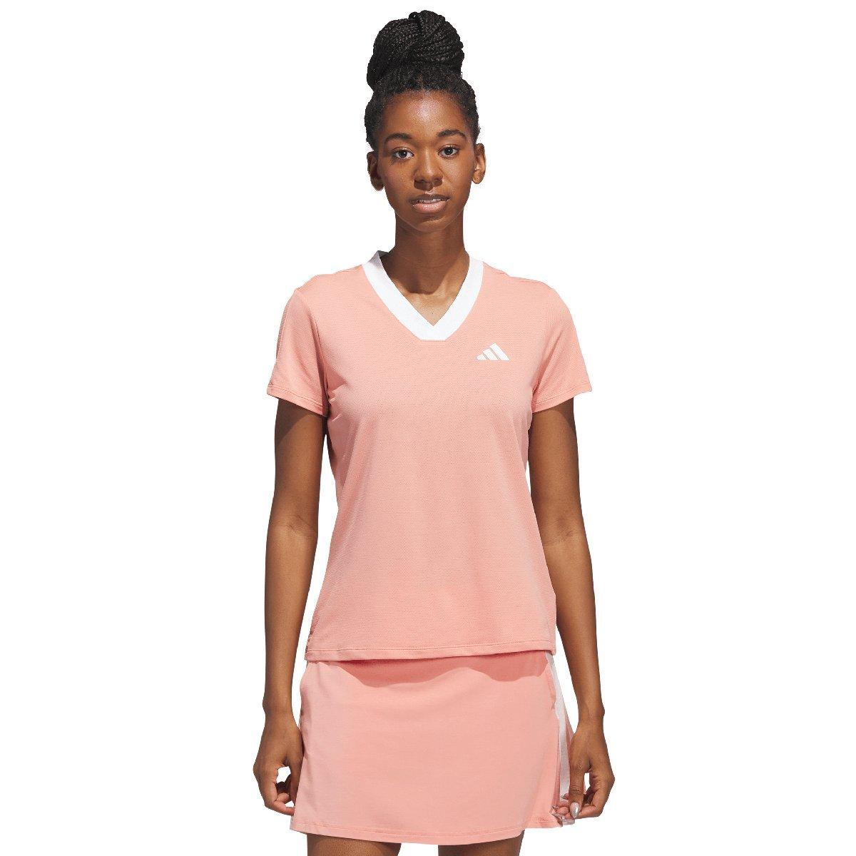 Adidas Ladies Adidas Made With Nature Polo Shirt