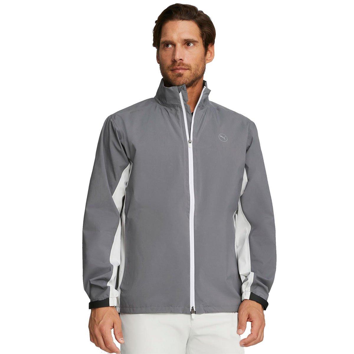 PUMA Men's DRYLBL Rain Waterproof Golf Jacket