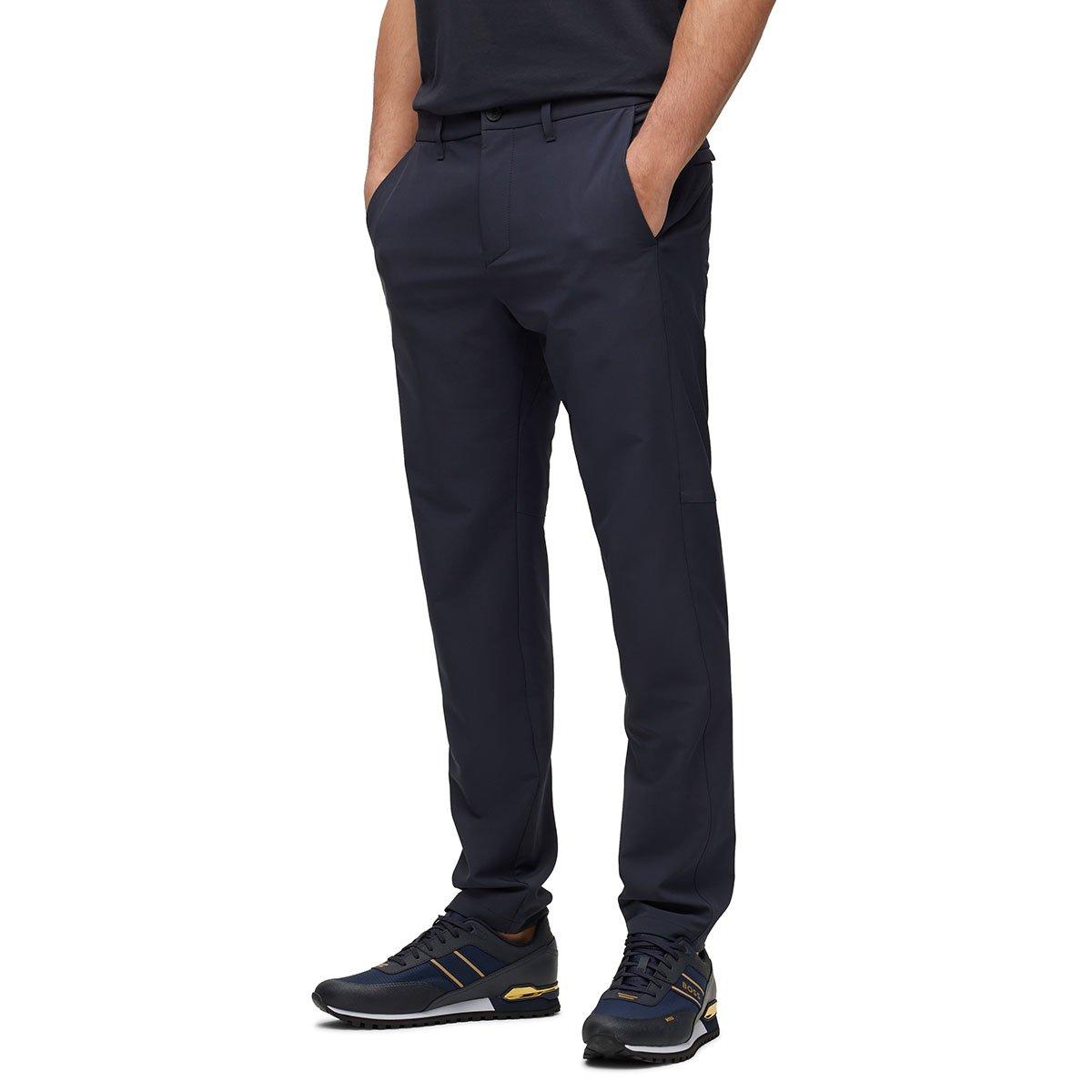 Hugo Boss Commuter Slim Golf Trousers - Dark Blue Hugo Boss Commuter Slim Golf Trousers - Dark Blue