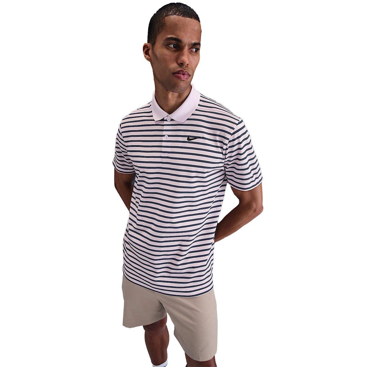 Nike Men's Dri-FIT Victory Striped Golf Polo Shirt