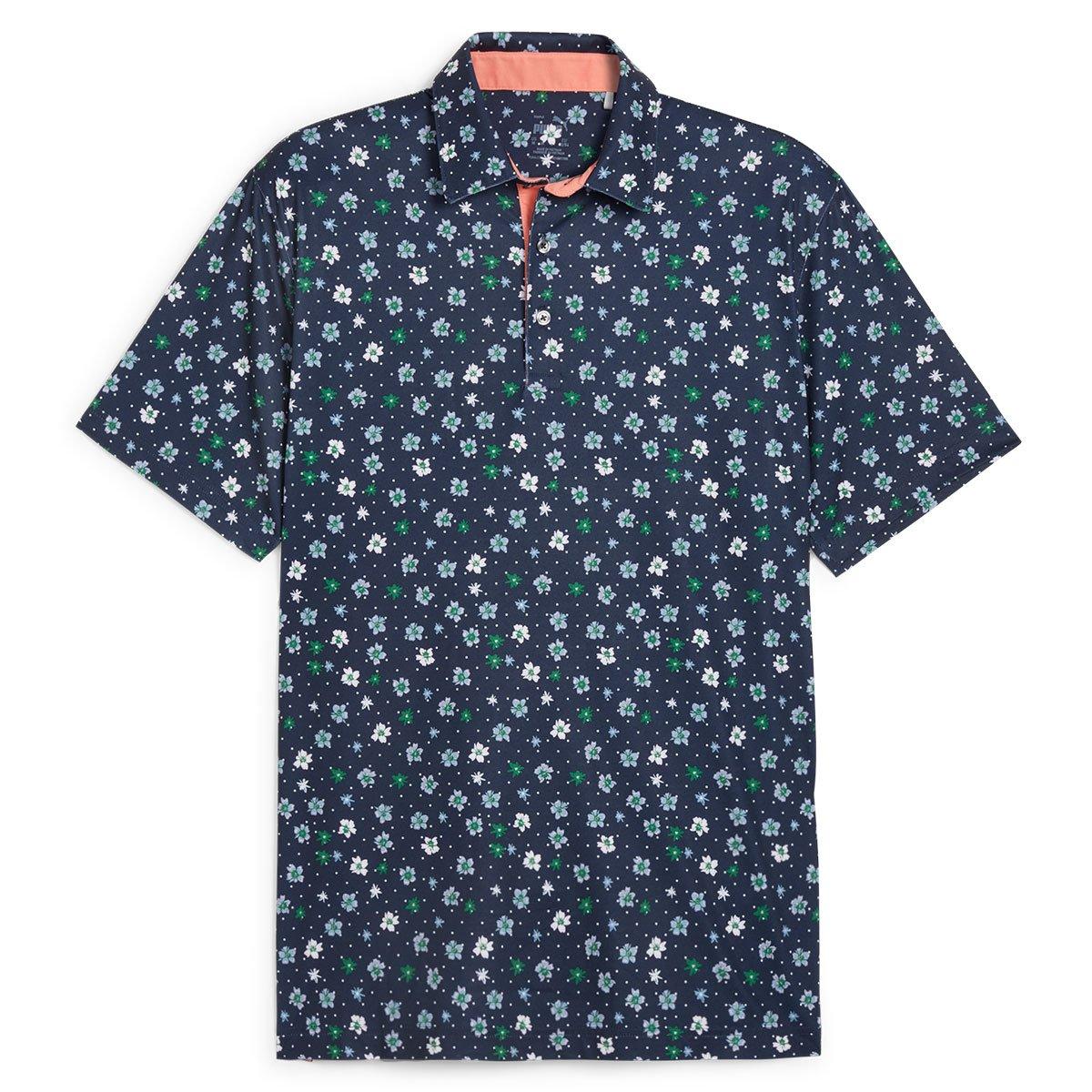 Puma Puma Cloudspun Floral Polo Shirt