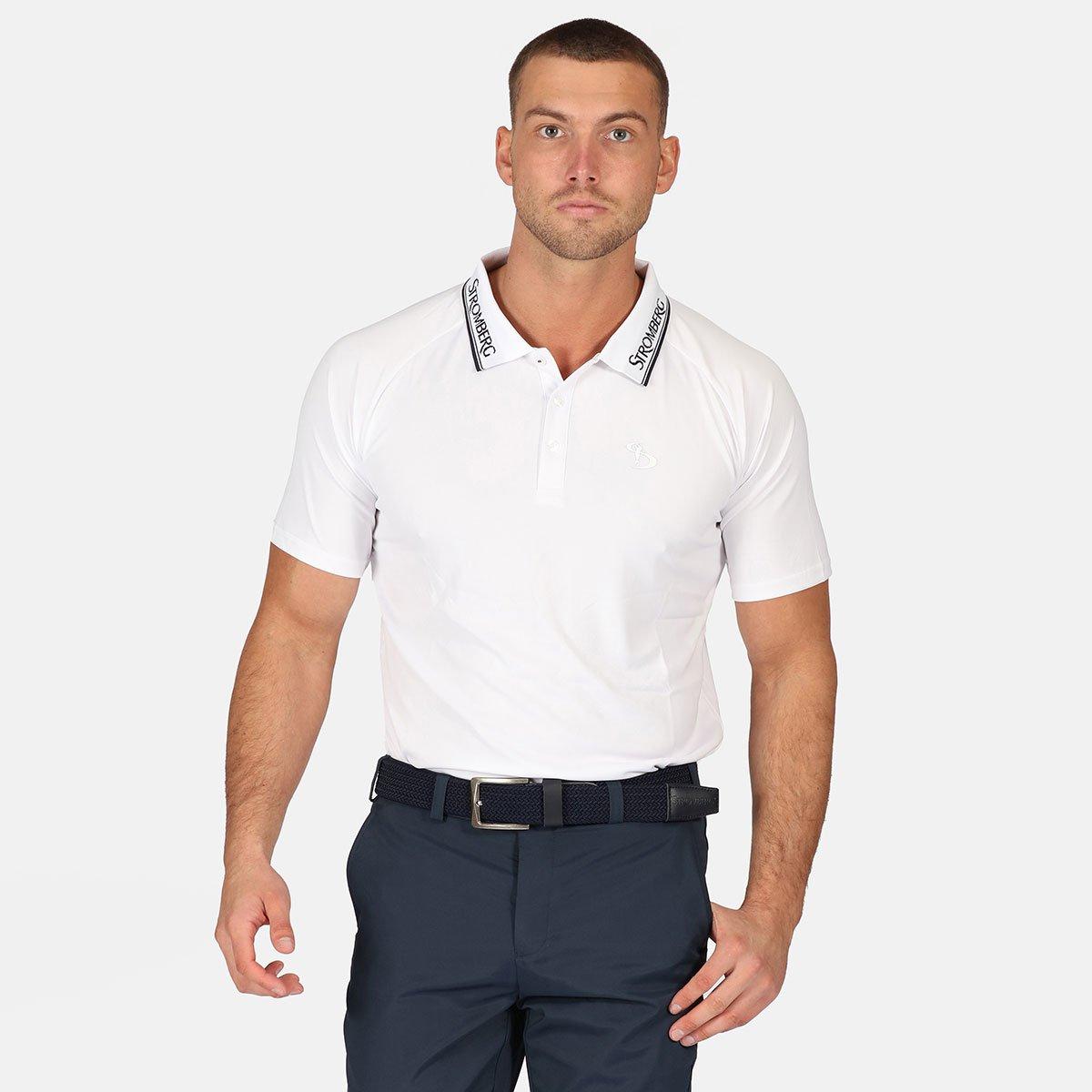 Stromberg Men's Flier Collar Golf Polo Shirt