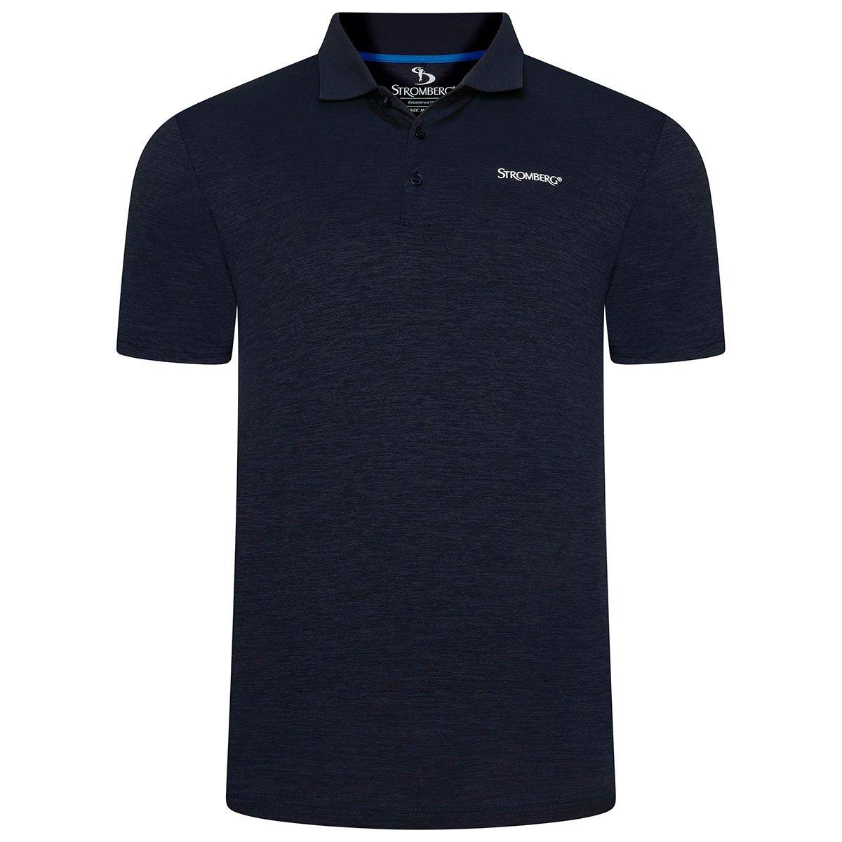 Stromberg Men's Tempo Marl Golf Polo Shirt
