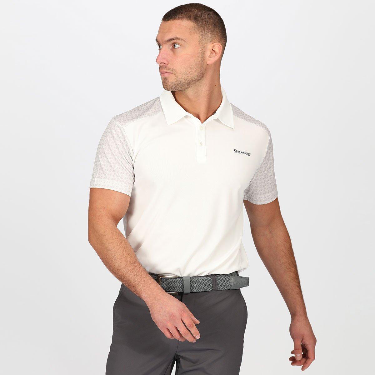 Stromberg Men's Feather Wedge Golf Polo Shirt