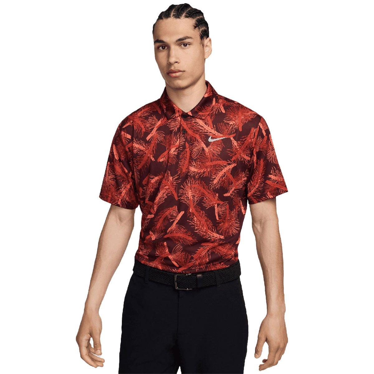 Nike Tour Pine Print Polo Shirt