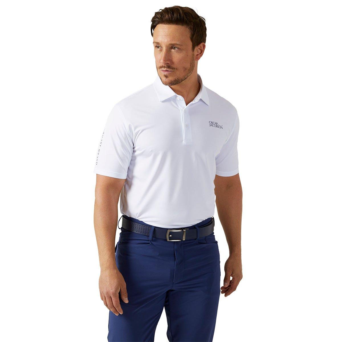 Oscar Jacobson Men's Bullock Tour Golf Polo Shirt