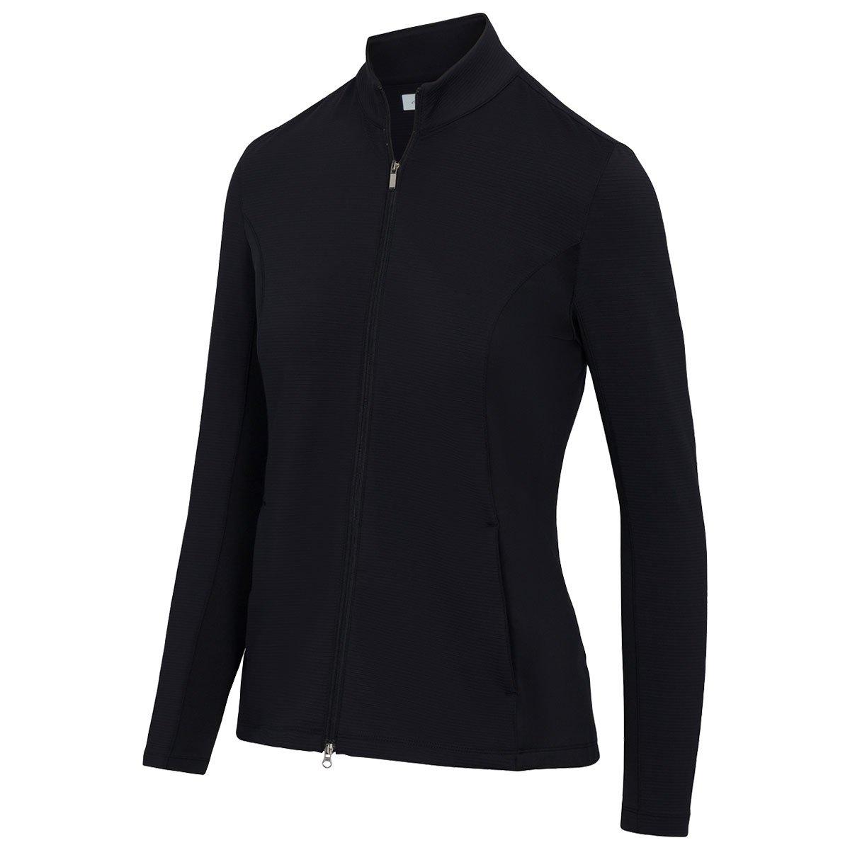 Greg Norman Ladies Ottoman Rib Full Zip Golf Jacket
