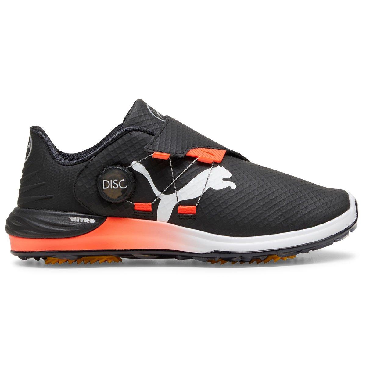 PUMA Men's Phantomcat NITRO + DISC Waterproof Spiked Golf Shoes