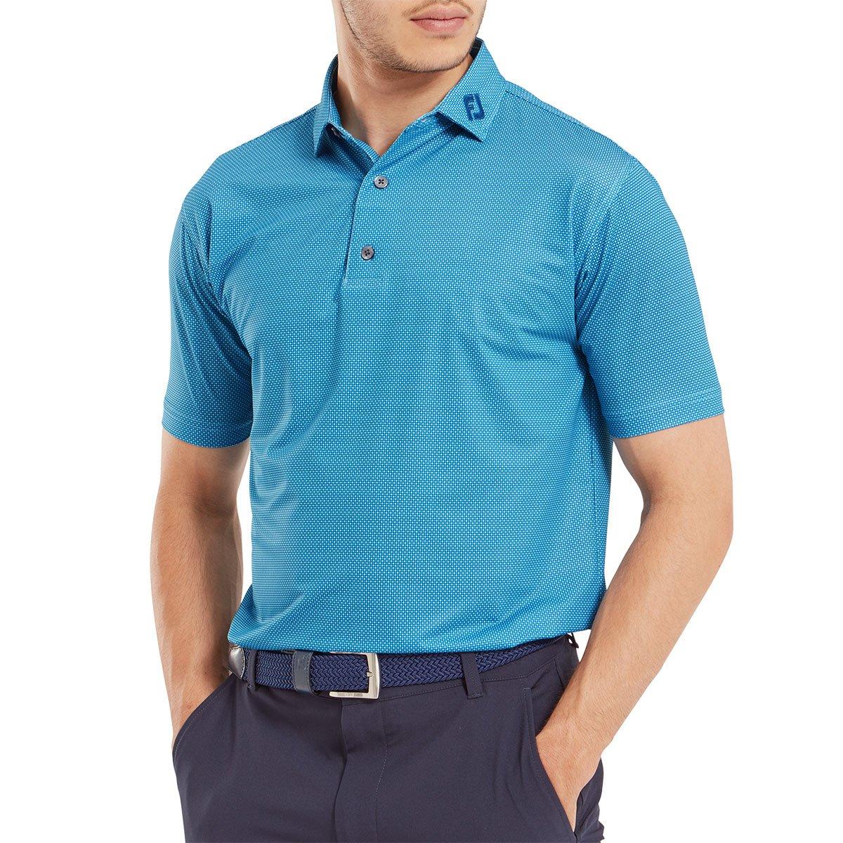 FootJoy FootJoy Octagon Print Lisle Polo Shirt