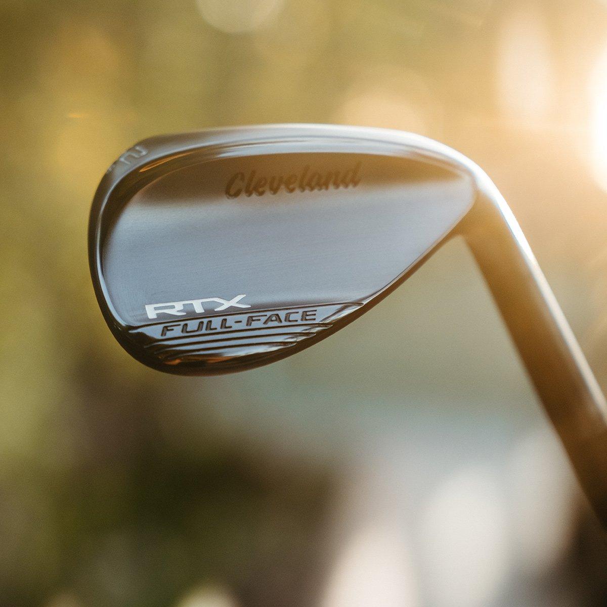 Cleveland Rtx Full-face Zipcore Black Satin Steel Golf Wedge