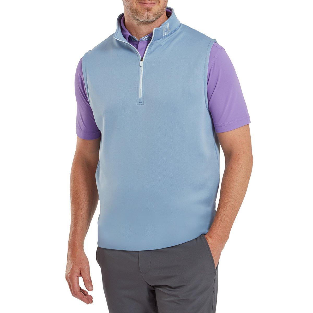 Footjoy Mens Half Zip Golf Vest | American Golf