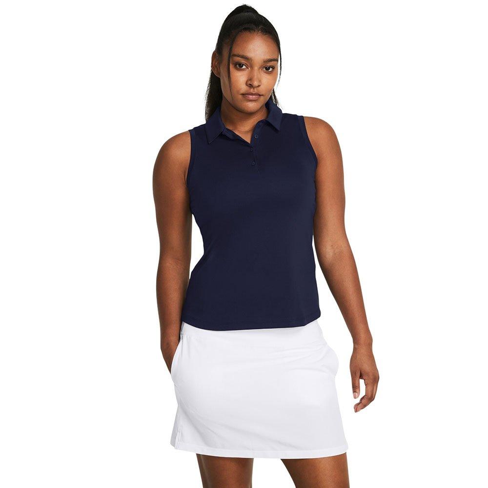 Under Armour Ladies Playoff Sleeveless Golf Polo Shirt