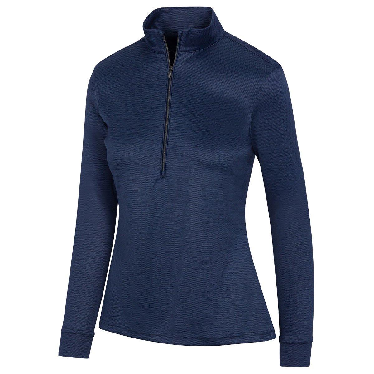 Greg Norman Ladies Clubhouse Half Zip Mock Golf Mid Layer Midlayer