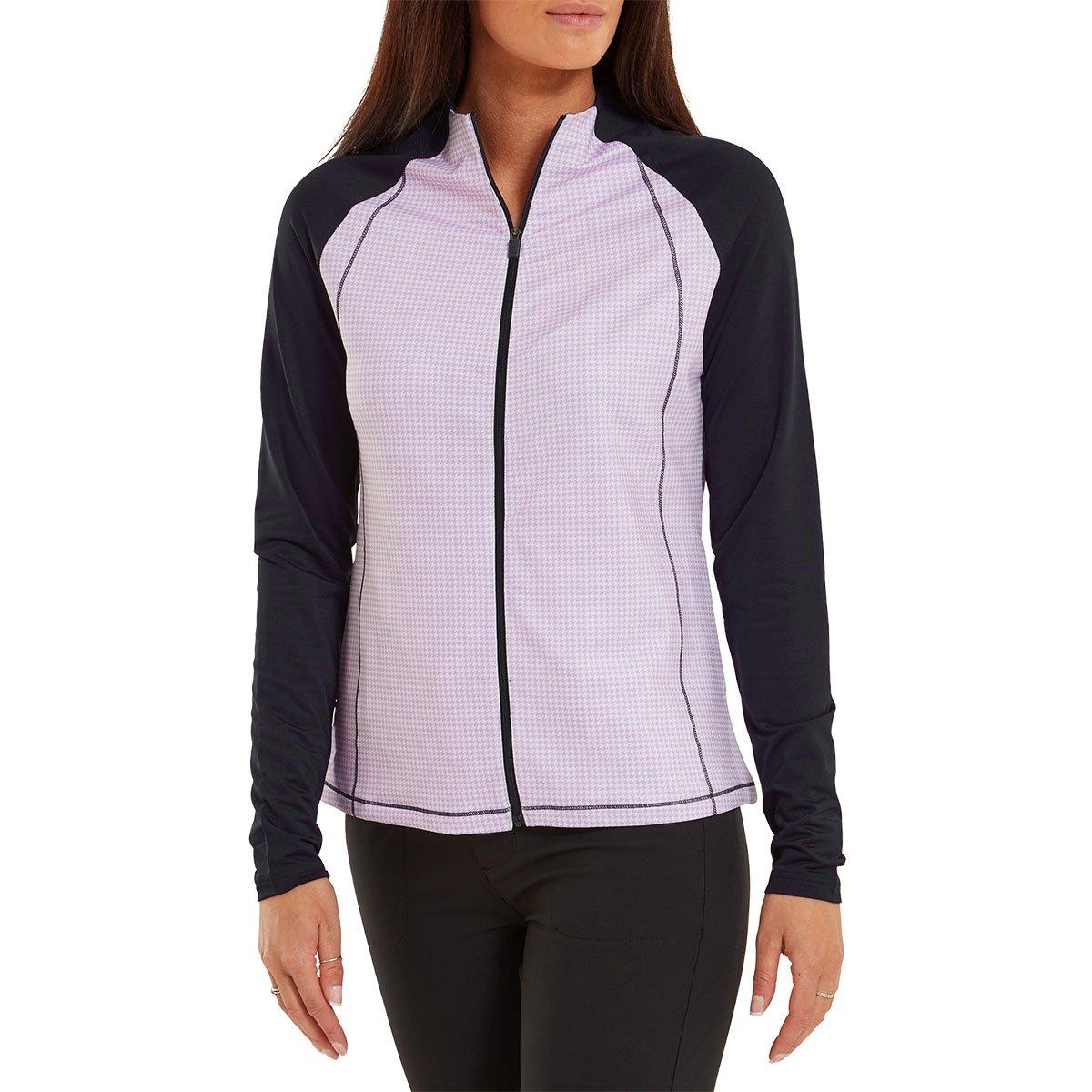 FootJoy Ladies FootJoy Houndstooth Printed Midlayer