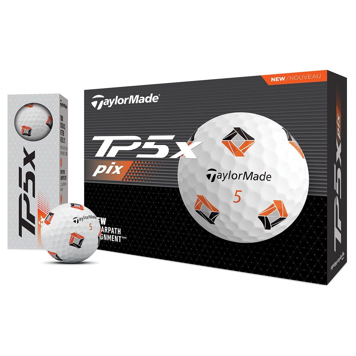 Taylormade Tp5 X Pix 3 12 Golf Ball Pack | American Golf