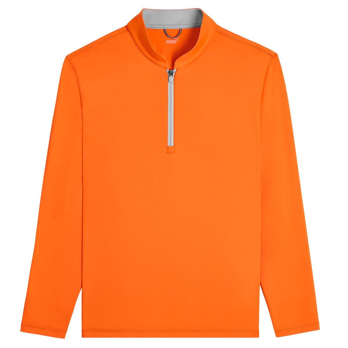 PUMA Golf Jumper - QUIET GOLF Graphic Crew Neck - Warm White