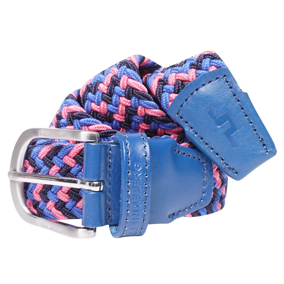 J.Lindeberg Men's Budda Braided Golf Belt